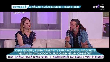 Prima apariție publică a lui Liviu Arteni, după moartea Israelei