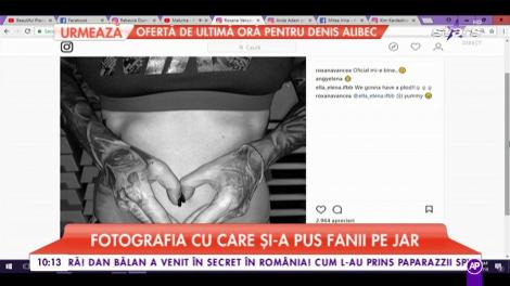 Roxana Vancea este însărcinată? Fotografia cu care și-a pus fanii pe jar