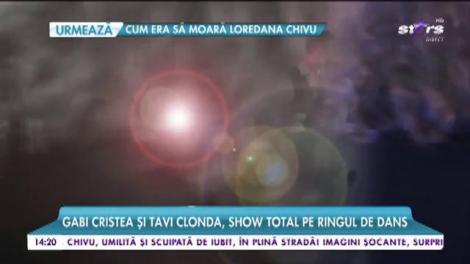 Gabriela Cristea și Tavi Clonda, show total pe ringul de dans