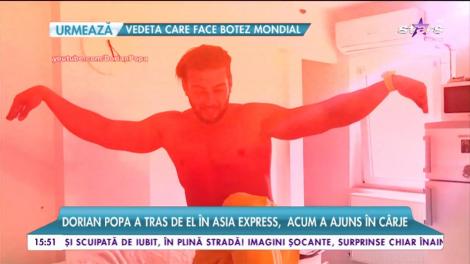 Dorian Popa şi-a luxat piciorul! „N-avem cum să ne imoblizăm la pat, cârjuța asta și mergem și noi mai şontâc!”