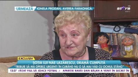 Soția lui Nae Lăzărescu, dezvăluire uluitoare despre regretatul artist: ”L-am suportat pe Nae mult timp, cu tot cu... !”