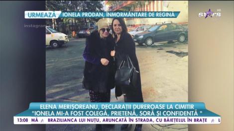 Momente de panică la căpătâiul Ionelei Prodan! Scene sfâșietoare suprinse la capela unde este depusă artista!