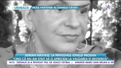 Adrian Năstase, la priveghiul Ionelei Prodan: ”A fost un om minunat, cu un talent formidabil”