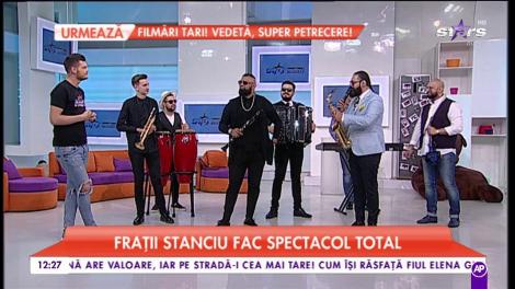 Frații Stanciu scriu istorie la evenimente. Artiștii fac spectacol total
