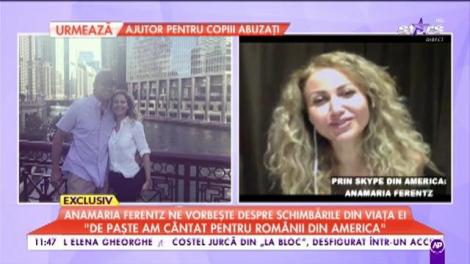 Anamaria Ferentz vorbeșe despre schimbările din viața ei: ”Îi este dor de mâncarea tradițională”
