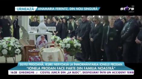 Silviu Prigoană, ieşire nervoasă la tv după înmormântarea Ionelei Prodan