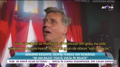 Armand Assante, despre femeile din România: "Mi-am bazat toată viața pe relații"