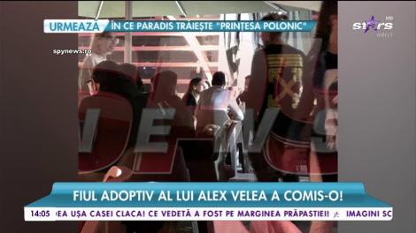 Fiul adoptiv al lui Alex Velea a comis-o. Lino Golden are iubită dar a ieșit cu o altă domnișoară