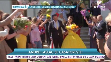 Nuntă în secret în showbiz. Nutriționistul Andrei Laslău se căsătorește