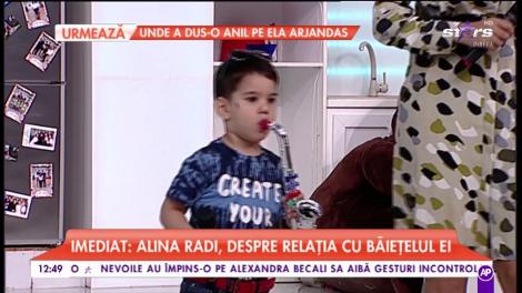 Alina Radi cântă la Star Matinal