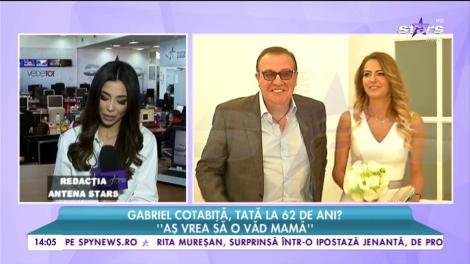 Gabriel Cotabiță, tată la 62 de ani?: ”Dacă Alina își dorește un copil, eu sunt de acord”