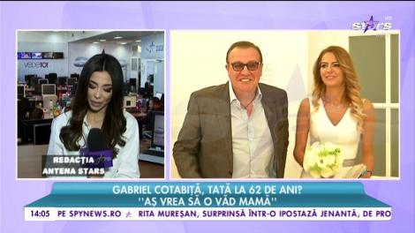 Gabriel Cotabiță, tată la 62 de ani?: ”Dacă Alina își dorește un copil, eu sunt de acord”
