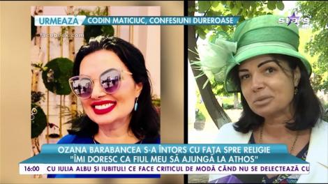 Ozana Barabancea, mărturisiri emoționante: ”Îmi dau seama în fiecare secundă cât de binecuvântată sunt!” Care este cea mai mare dorință a ei