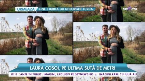 Laura Cosoi, pe ultima sută de metri. Frumoasa vedetă se pregătește să devină mămică pentru prima oară