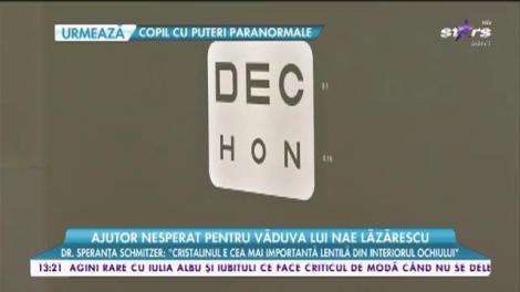 Ajutor nesperat pentru văduva lui Nae Lăzărescu. Soția regretatului actor a ajuns pe mâna medicilor