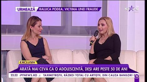 Arată mai ceva ca o adolescentă, deși are peste 50 de ani. Luana Ibacka a descoperit secretul tinereții fără bătrânețe
