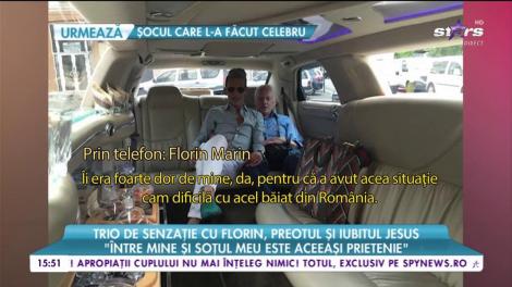 Trio de senzație cu Florin, preotul și iubitul Jesus: ”Actualul meu iubit e plecat în delegație”
