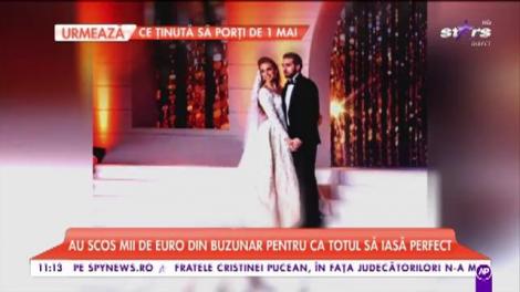 Nuntă cu 400 de invitați, în Liban. Rochia de mireasă a fost cusută cu fir de aur