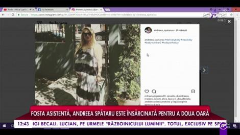 Fosta asistentă TV, Andreea Spătaru este însărcinată pentru a doua oară