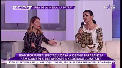 Ozana Barabancea și-a micșorat stomacul, iar acum nu o mai recunoști. Transformarea spepctaculoasă a vedetei