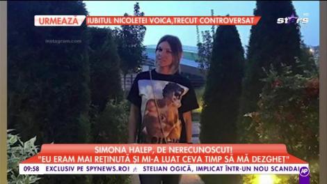 Simona Halep, de nerecunoscut în cel mai recent shooting