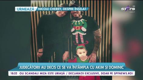 Judecătorii au decis ca Akim şi Dominic. copiii Antoniei, să poarte şi în acte numele "Velea"