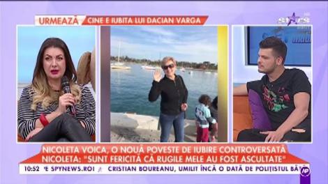 Logodnicul Nicoletei Voica este încă însurat și are copii de patru ani