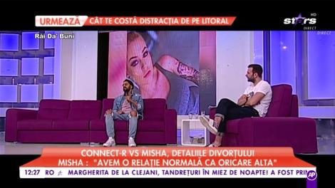 Divorțul de Misha, confirmat de Connect-R?! Primele declarații ale artistului despre motivul despărțirii