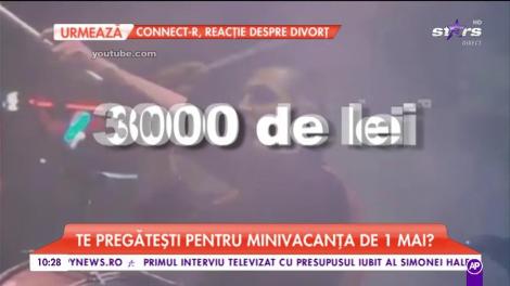 Te pregătești pentru minivacanța de 1 Mai? Ce sumă trebuie să scoți din buzunar