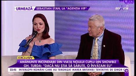 Gheorghe Turda iubeşte din nou: ”Dacă nu știa să mă sărute, o învățam eu!”
