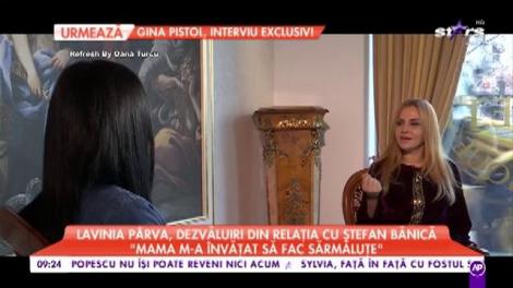 Lavinia Pârva a dezvăluit secretul relației cu Ștefan Bănică: ”E iubire necondiționată pe care n-am simțit-o decât cu părinții mei!” 