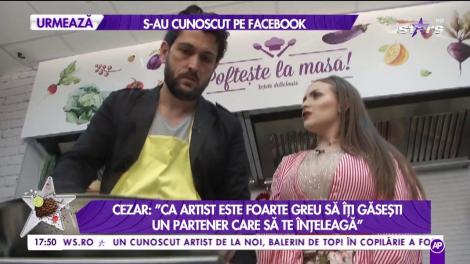 Cezar Ouatu: „Iubita mea îmi pupă mâna de mai multe ori pe zi”