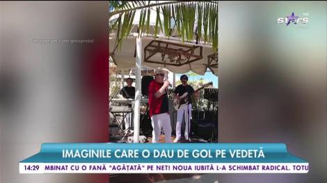 Gina Pistol are să ne dea o veste?! Prezentatoarea emisiunii "Chefi la cuţite" şi-a pus fanii pe jar cu aceste imagini