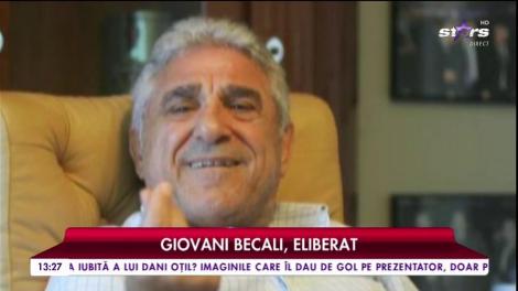 Giovani Becali, eliberat din închisoare