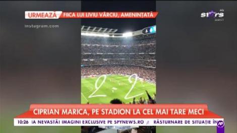 Ciprian Marica, pe stadion la cel mai tare meci