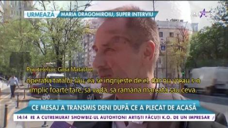 Gina Matache, declarații despre operația tatălui Deliei: "Acolo a fost o tumoră, a fost îndepărtat un rinichi!"