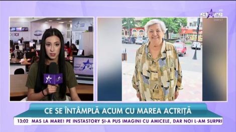 Draga Olteanu Matei, de urgență la spital. Ce se întâmplă cu marea actriță