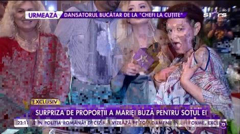 Mare petrecere în familia Mariei Buză! Soţul celebrei artiste, sărbătorit cu mare fast!