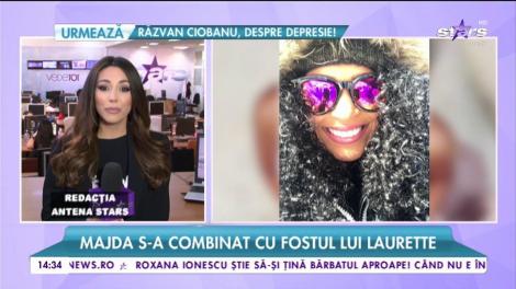 O nouă poveste de iubire neașteptată în showbiz. Majda s-a combinat cu fostul lui Laurette