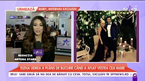 Elena Udrea a aflat sexul bebelușului. Vedeta a plâns de bucurie când a aflat vestea cea mare