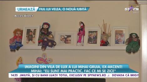 Imagini din vila de lux a lui Mihai Gruia, ex-Akcent: ”Acum 8-9 ani când am mobilat casa eram practic niște copii”