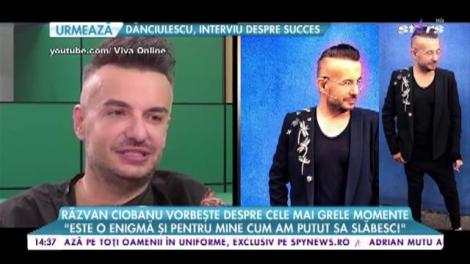 Răzvan Ciobanu vorbește despre cele mai grele momente: ”Este o enigma și pentru mine cum am putut să slăbesc”