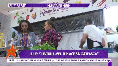 Julie, despre mâncare și pofte; ”Dacă îți place mâncarea bună nu ai cum să nu știi să gătești”