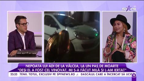 Roxana Dobritoiu, nepoata lui Adi de la Vâlcea, la un pas de moarte: ”Deși el a fost cel vinovat, mi s-a făcut milă și l-am iertat”