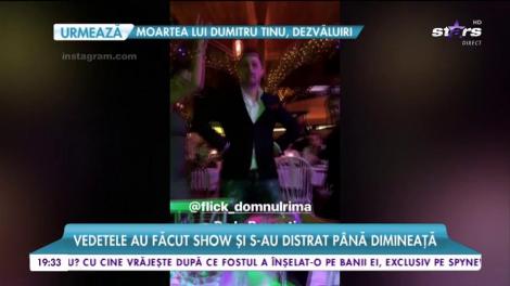 Vedetele au făcut show și s-au distrat până dimineață. Tot showbiz-ul a petrecut la un botez de fițe