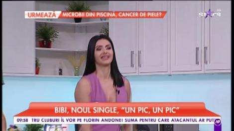 Bibi a cântat noul single „Un pic, un pic”