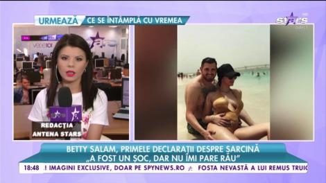 Betty Salam, primele declarații despre sarcină. Cum a recționat Florin Salam când a aflat vestea