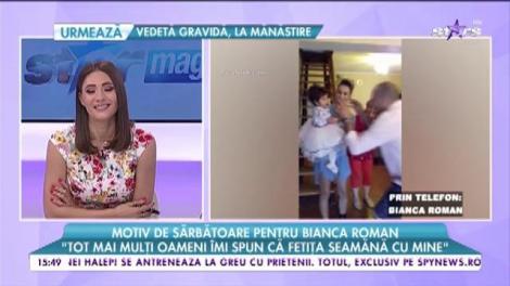 Motiv de sărbătoare pentru Bianca Roman: ”De pe tăviță a les prima dată banii”