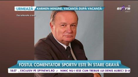 Cristian Țopescu, de urgență la spital. Fostul comentator sportiv este în stare gravă