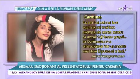 Fiica lui Liviu Vârciu a împlinit 16 ani. Mesajul emoționant al prezentatorului pentru Carmina